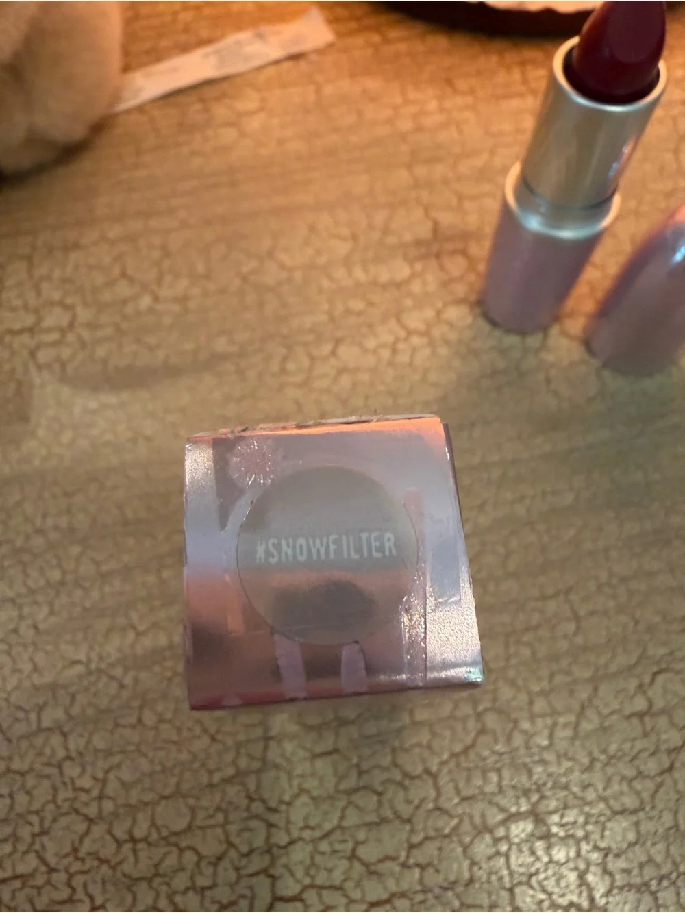 MAC LUSTRE LIPSTICK SNOWFILTER (A20) - BNIB - FROSTED FIREWORK COLLECTION